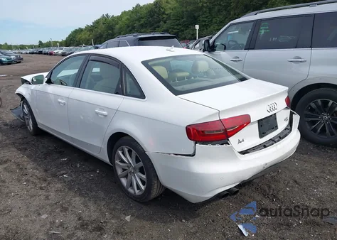 2013 Audi A4 2.0T Premium из США, поврежденный, VIN WAUFFAFL8DN014508